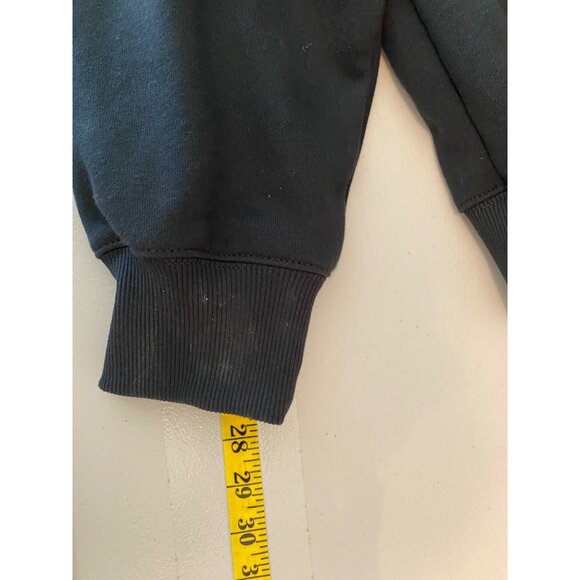 Carhartt Hoodie Jacket Rain Defender Black Full Zip Loose Fit Cotton Blend Large - Picture 10 of 10